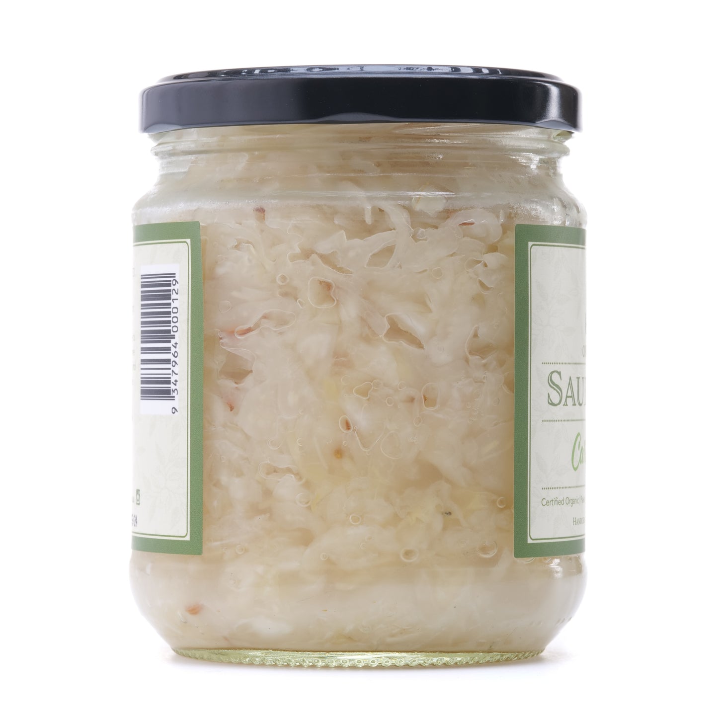 Green Cabbage Sauerkraut with Caraway