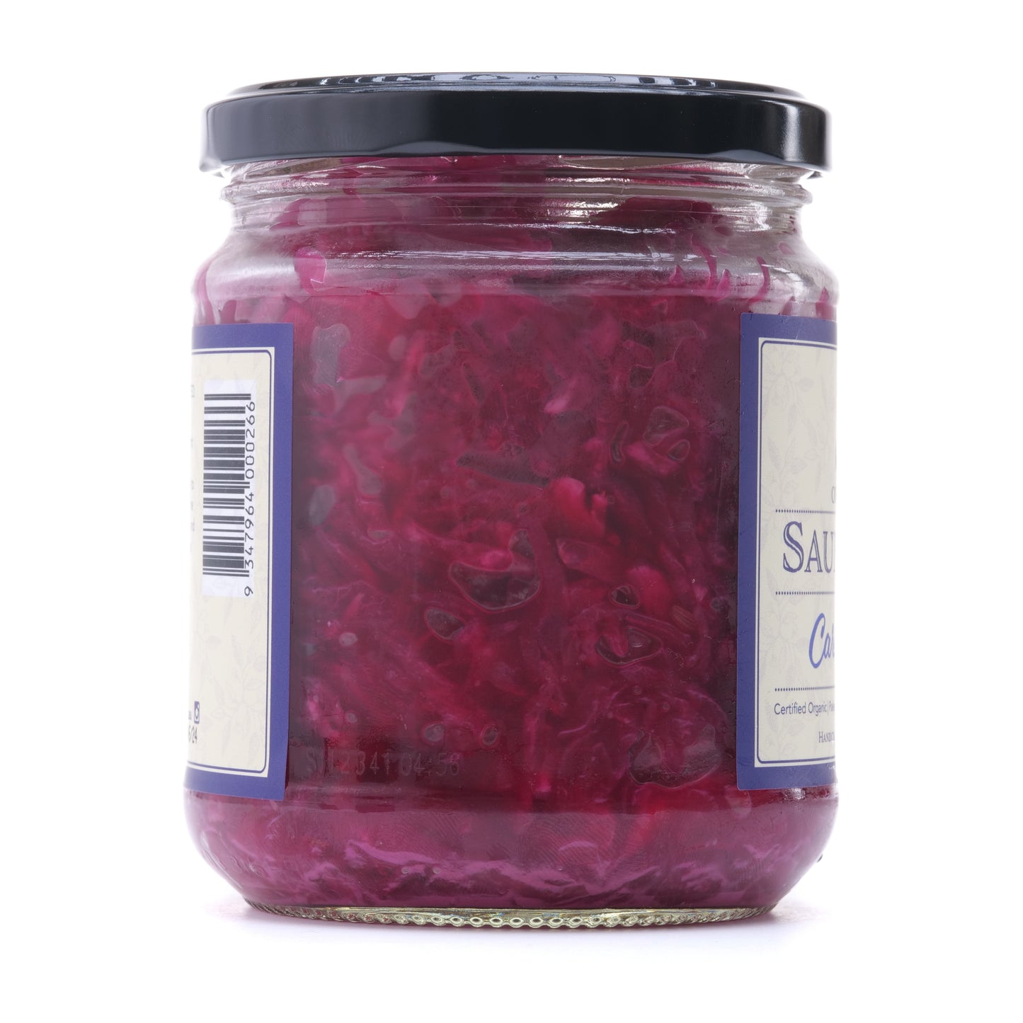 Red Cabbage Sauerkraut with Caraway