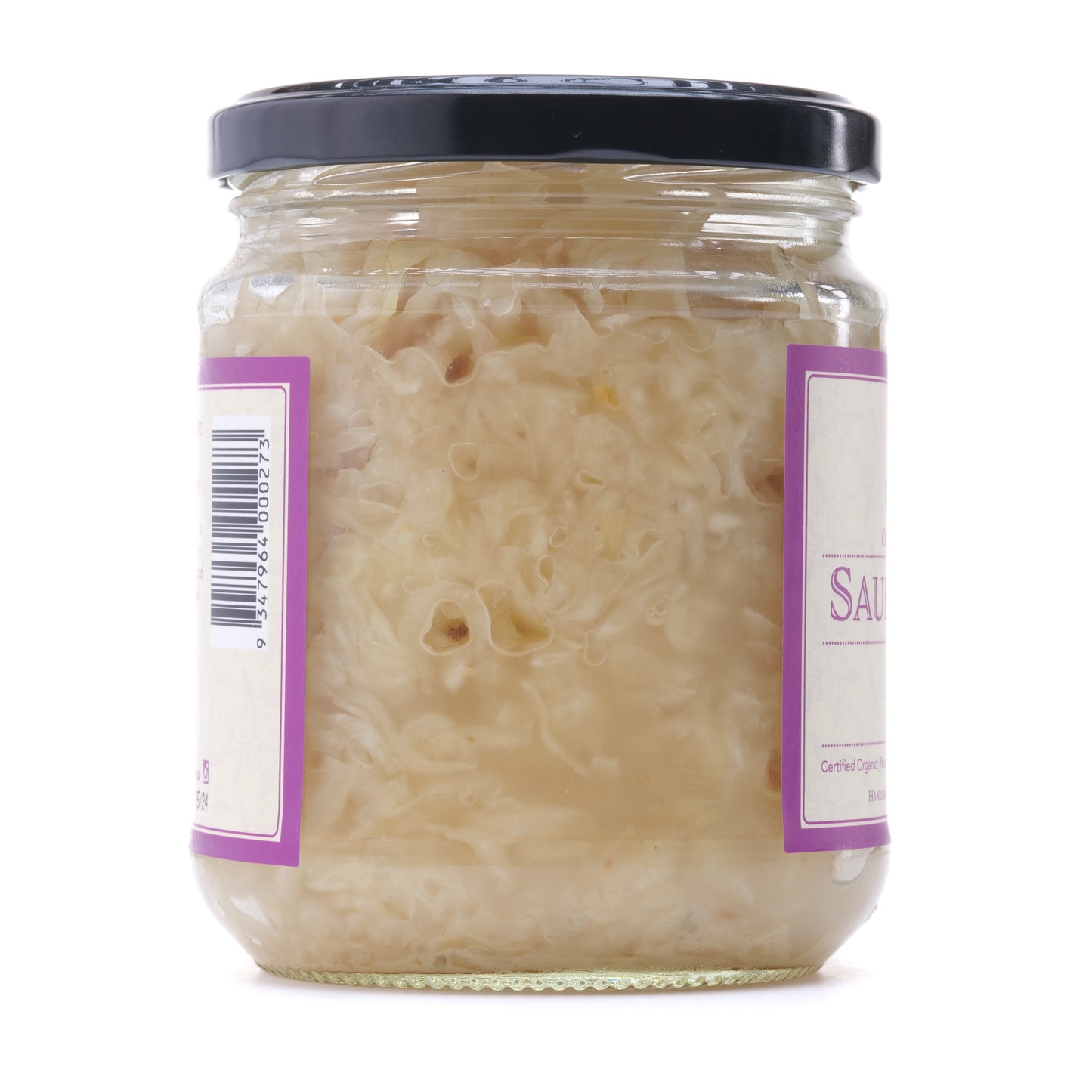 Green Cabbage Sauerkraut with Ginger