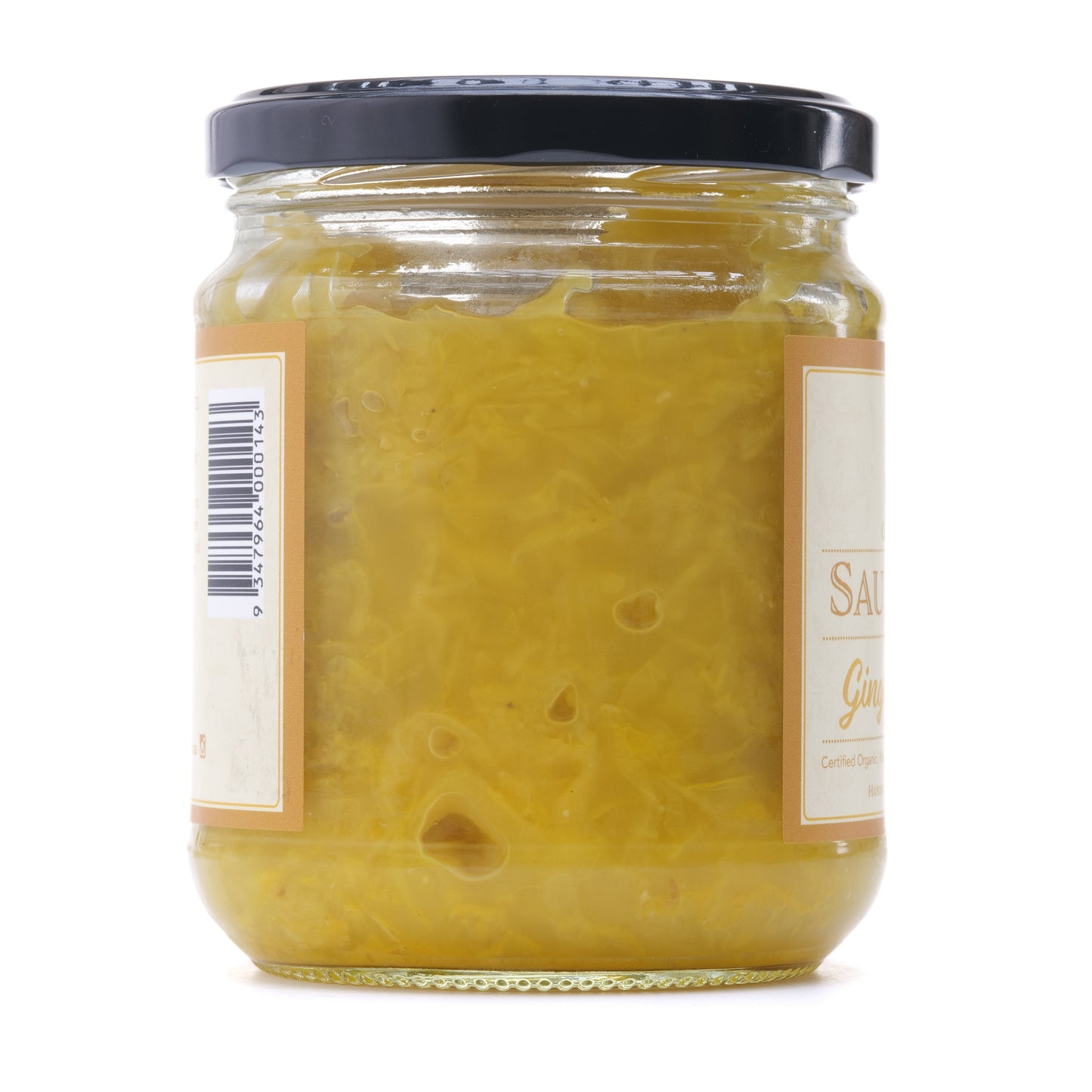 Green Cabbage Sauerkraut with Turmeric & Ginger
