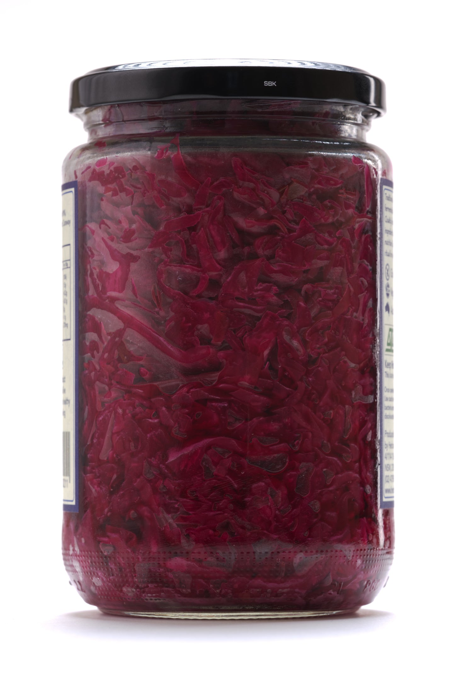 Red Cabbage Sauerkraut with Caraway