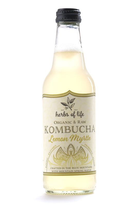 Herbs of Life Organic & Raw Kombucha - Lemon Myrtle
